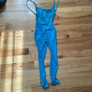 Sheer one piece jumpsuit coverup by Minimale animale